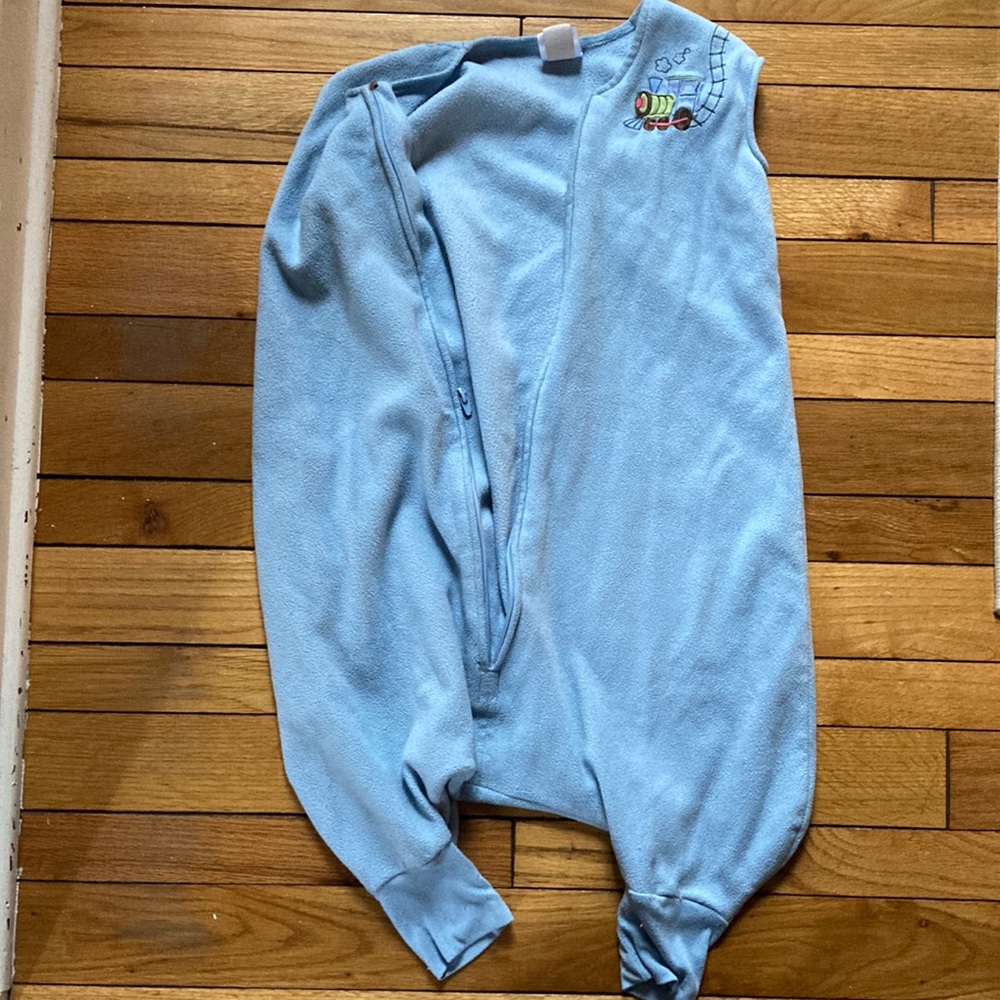 Halo sleep sack fleece with leg openings blue XL 18m-24m